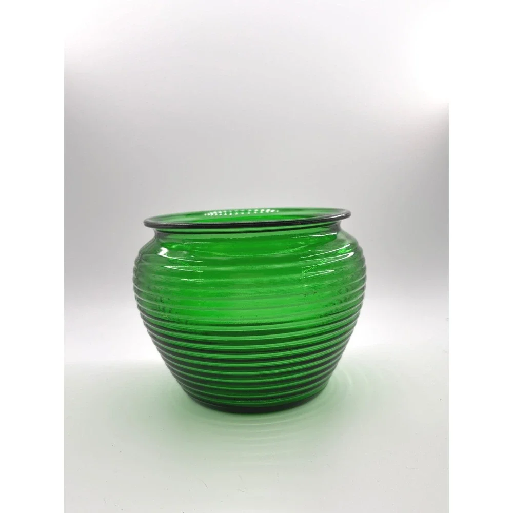 National Potteries Glass Planter 5